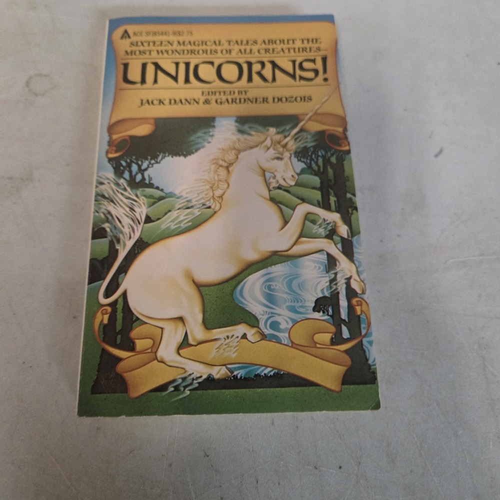 Unicorns! Jack Dann Gardner Dozois 1st Ace Printing 1982 Fantasy Paperback